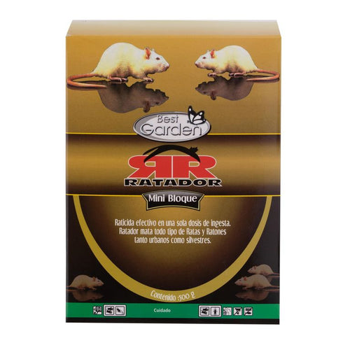 Raticida En Mini Bloques 500 Gr
