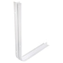 Soporte para repisa metal 25x30 cm blanco