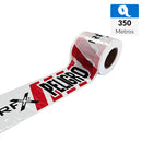 Rollo cinta peligro 350 metros