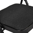 Silla Plegable con Asa Cadiz Negro 89x46x49 cm