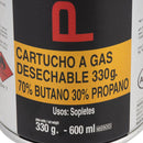 Balon De Gas Desechable 330 Gr