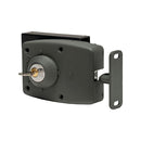 Cerradura Corredera y Abatir con Caja GR BT Cerradura de acceso Sobreponer Negro