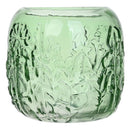 Portavela verde 9 cm