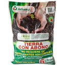 Tierra con abono para jardin 6 litros bolsa