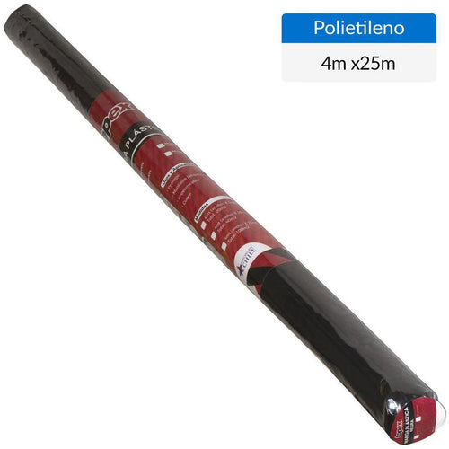 Polietileno negro 4x25 m standard