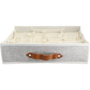 Caja Organizadora 35X27X9 Cm Beige
