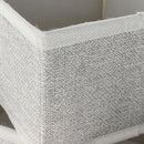 Set 4 Organizadores 14X14X0.1 Cm Beige