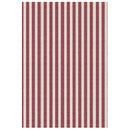Mantel Rectangular 140X230 Cm Listado Rojo