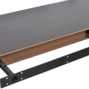 Repisa Mdf 1 Nivel(Es) 25X80X3.8 Cm Chocolate