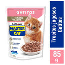 Alimento humedo para gatito 85 g carne y leche