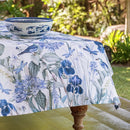 Mantel Rectangular 140X230 Cm Jardin Azul