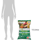 Tierra para macetero 15 litros saco