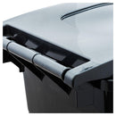 Basurero Contenedor Kleine Wolke 120 L Gris Con Ruedas