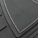 Set de Cubrepisos Antideslizante Universal Negro/gris 3 Piezas