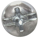 Perno cabeza pan metrica M6-1.0x10 mm zincada 4 unid