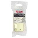 Pack 3 Unidades Bisagra 3X3 Bronce..