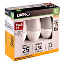 Pack 3 Led Vela 3.5W 250 Lm Lc