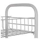 Carro Verdulero 87X25,5X17 Cm Metal 4 Canastos Blanco