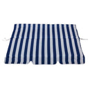 Repuesto Cojin+Toldo Sillon Rayas Azul