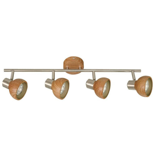 Barra Led Madera Cafe.