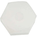Perno hexagonal de nylon con tuerca y golilla M4 x 15 mm 2 unid