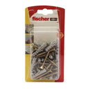 Tarugo Nylon S6mm + Tornillos 4.5x35mm 30 unidades