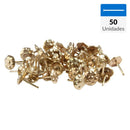 Clavo tapicero 11 mm 50 unidades bronce