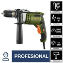 Taladro Percutor Electrico 13 mm 900 W 220 V..