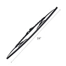 Plumilla Bosch Eco 24 Pulg De Teflon Para Automovil Negro