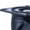 Rueda giratoria plastica con freno 300kg