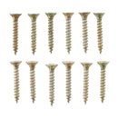 Tornillo Tirafondo Madera 1-1/4 Pulg 9 Mm 12 Unidad(Es)