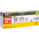 Pack 3 Ampolletas Led 4.3 W Gu10 430 Lm Luz Calida