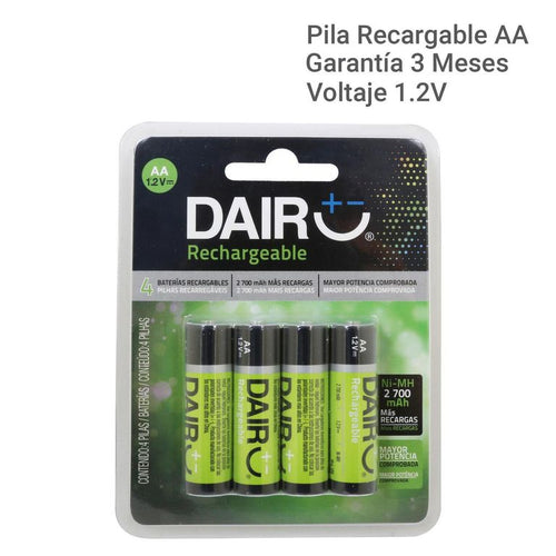 Pila Recargable Aax4