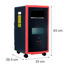 Estufa A Gas Portatil Gas Gh-Bf32 Rojo
