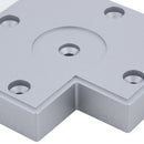 Elevador abs aluminio mate 80x15 mm