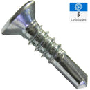 Tornillo Autoperforante Metal 25 mm 3.9 mm 5 unidad(es)