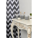 Set Bano 8 Piezas Tono Gris
