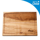 Tabla Para Cortar Parrillera De Madera De Lenga 35X50 Cm Cafe