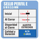 Set sellos ventanas correderas..