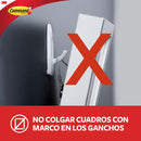 Ganchos Uso General Mediano Blanco 2 Unidades