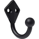 Gancho Para Percha Sencillo Zinc Negro