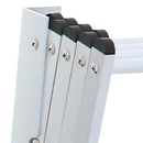 Tendedero de Ropa Muro Aluminio 86x61x22 cm Blanco