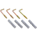 Tarugo Con Tornillo 8 Mm 4 Unidades