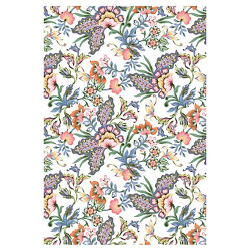 Mantel Rectangular 140X230 Cm Flora Folck Multicolor