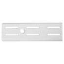 Soporte doble graduable metal 37 cm Blanco