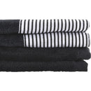 Set De Toallas Visita 380 Gr Algodon 30X50 Cm Negro