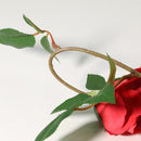 Vara Rosa Artificial 48 Cm Rojo