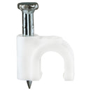 Grampa Cordon Coaxial Diametro 6,0 Mm,Rg59 - Blanco 20 U.