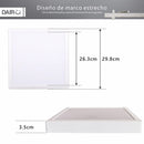 Panel Led Sobrepuesto Cuadrado Blanco 24W Luz Fria