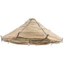 Paraguas Grande De Totora Para Jardin Y Exteriores